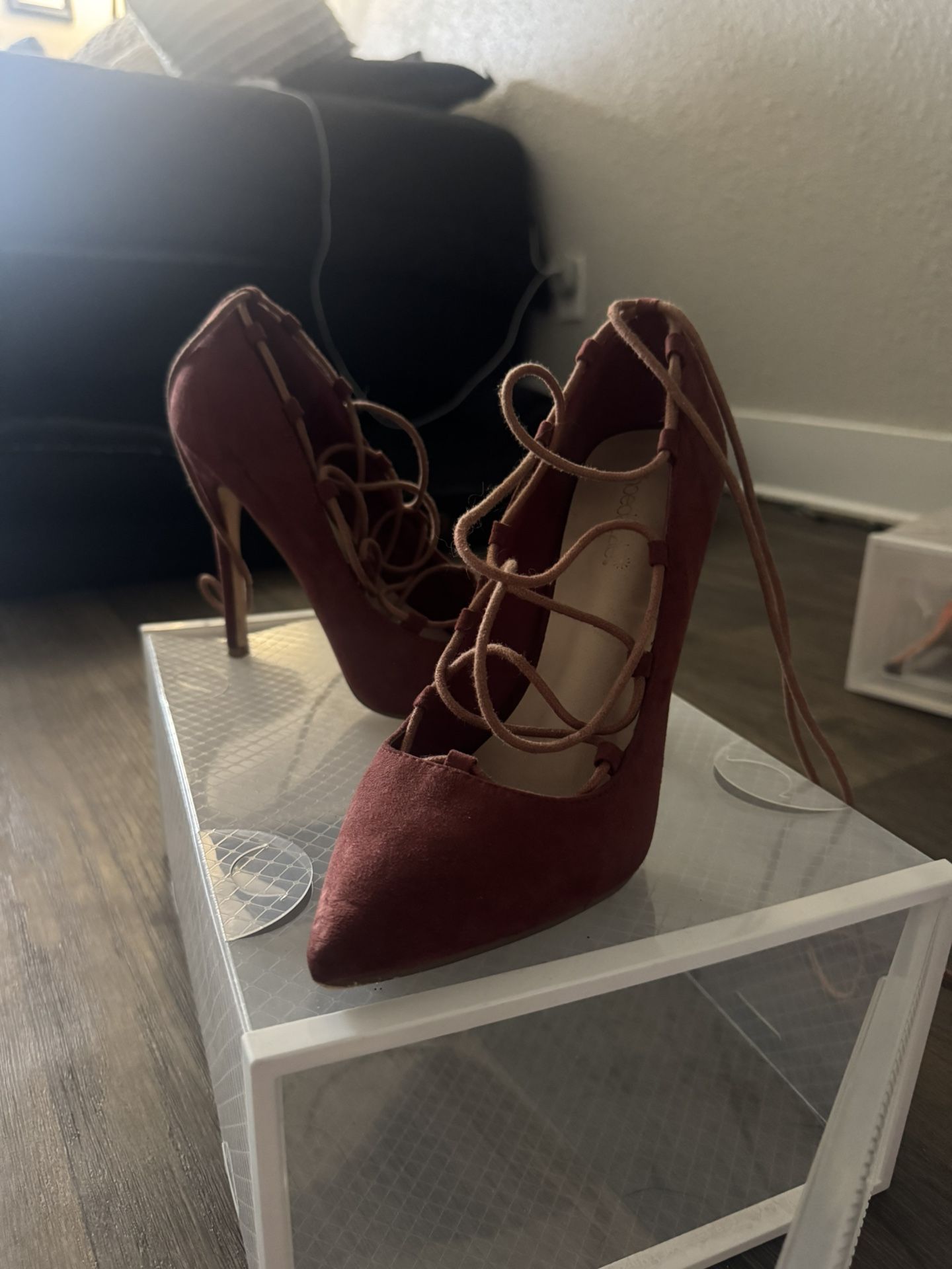 Maroon Heels
