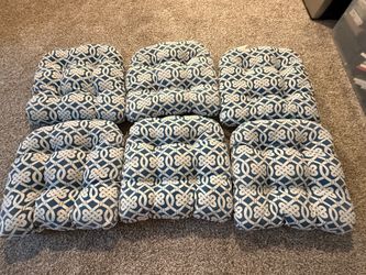 Pier 1 Imports Chair Cushions - Set of 6