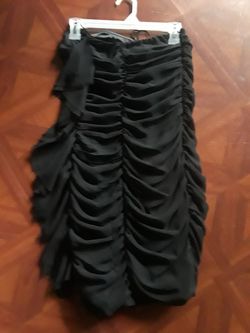 Little blk chiffon dress