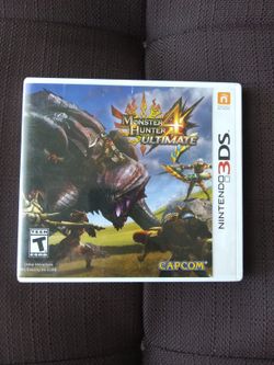 Monster Hunter 4 Ultimate 3ds