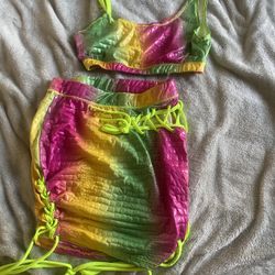 Two Piece Skirt And Top 