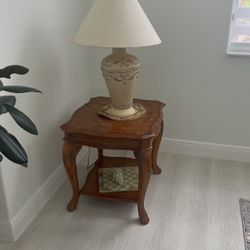 Antique Lamp Table