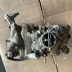 1965 Intake and Carburetor