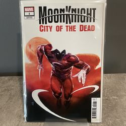 Moon Knight: City of the Dead #1 (Marvel Comics, 2023) Maleev Variant Cover