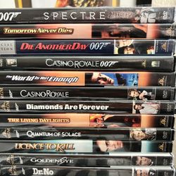 James Bond 007 DVD Dozen