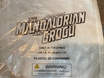 AT AT MANDOALORIAN & GROGU Popcorn Bucket