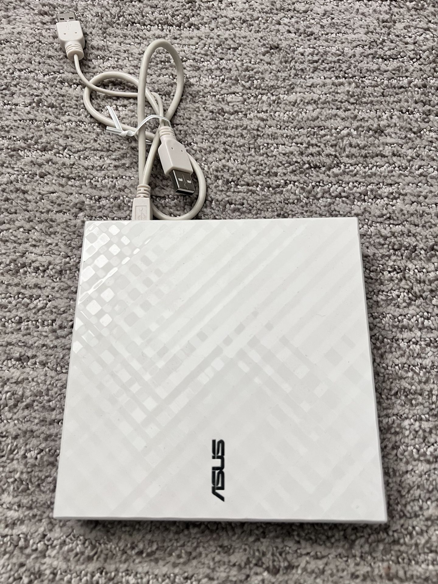 Asus SDRW-08D2S-U Usb 2.0 8x DVD Burner Rewriter External Drive White