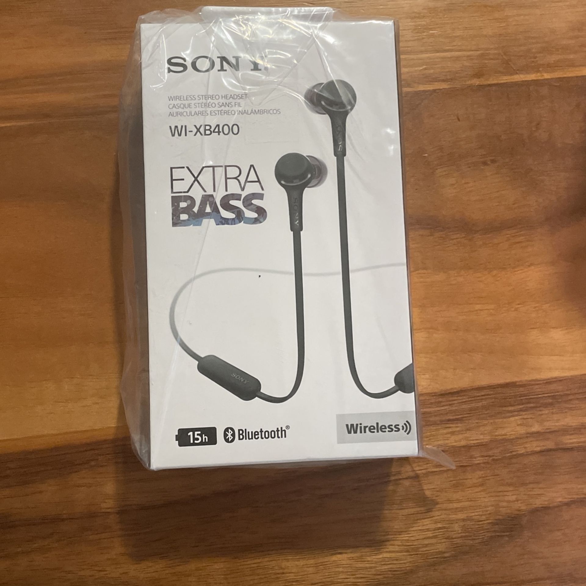 Sony Wireless Stereo Headset WI-XB400 Extra Bass