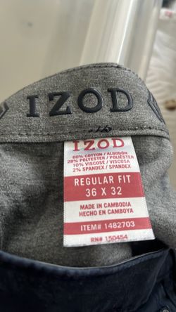 Men izod brandpants $5
