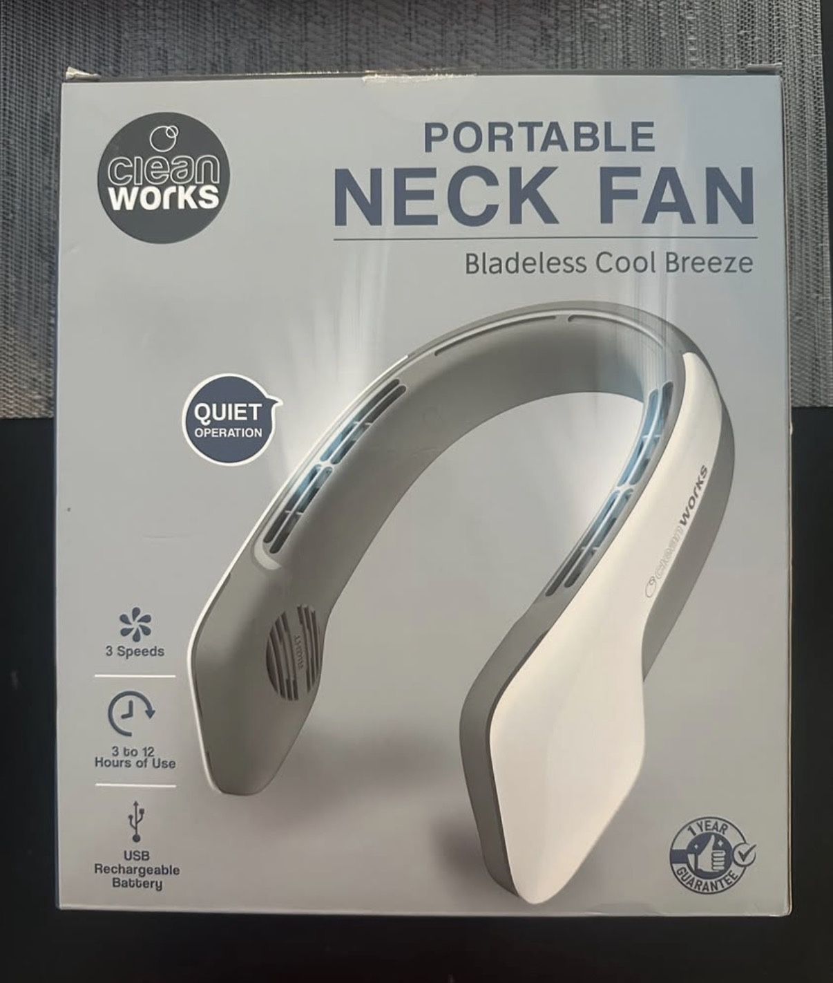Rechargeable Portable Neck Fan