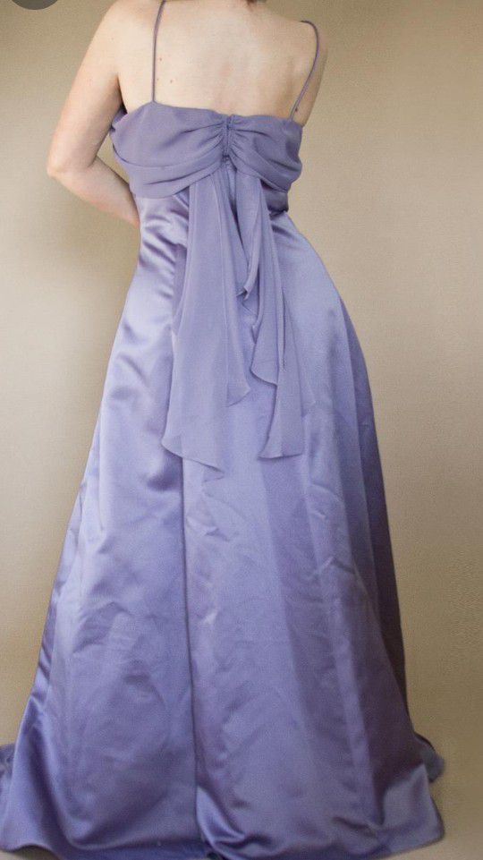 Michaelangelo Dusty Purple Formal Dress (16) Wedding,Prom,Bridesmaid & Sequin Jacket (18)