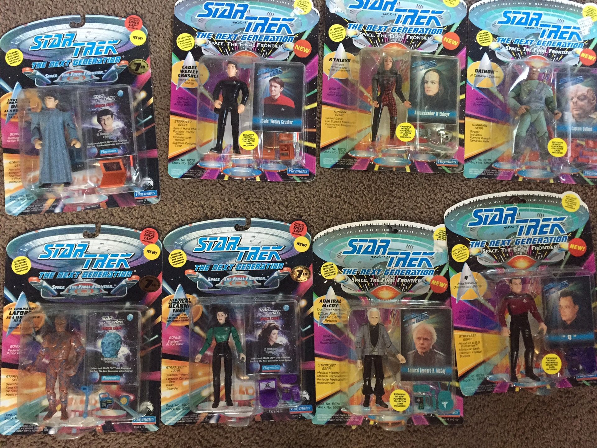 Star Trek collectors action figures