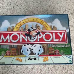 Monopoly  game  deluxe  edition  -  $15