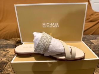 Michael Kors Flat Slide Sandals