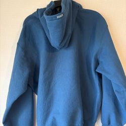Supreme box logo Hooded sweatshirt (blue)