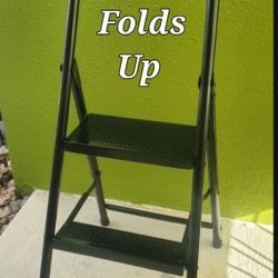 Step Stool Folds Up 