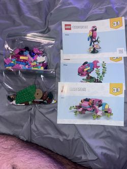 RETIRED/RARE LEGO 3in1 Exotic PINK Parrot (#31144) (Bagged in order)