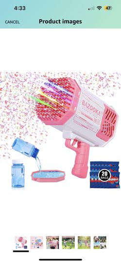 Bazooka Bubble Gun