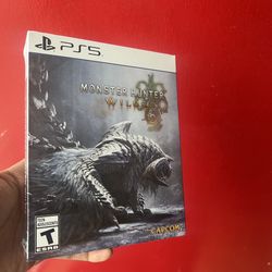 Special Limited edition Monster Hunter Wilds Brand new sealed For ps5 