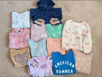 Toddler Girl Pullover Bundle - Size: 4T