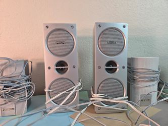 Philips Panasonic Wired Surround Sound Speaker Lot