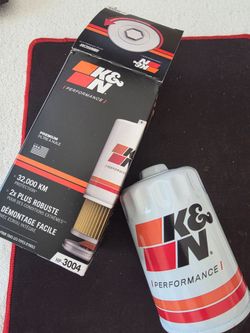 k&n HP-3004 brand new oil filters fits audi q3 A5 and vw GTI tiguan