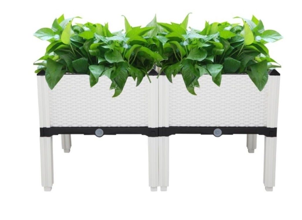 Raised Garden Bed with Legs Planters for Outdoor Plants Planter Box Elevated Garden Boxes Plant pots Perfect for Garden Patio Balcony Deck to Planting
