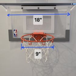 Mini Over-The-Door Basketball Hoop_Spalding NBA