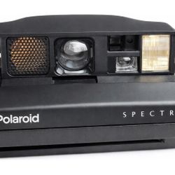 Polaroid Spectra Instant Film Camera Vintage Untested Powers On Flash Activates