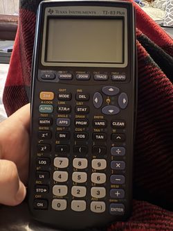 Ti-83 Plus Calculator 