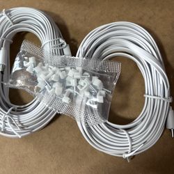 2 Pk 25 Ft Type C Extension Charging Cord 