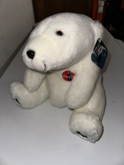 Coca Cola Polar Bear Plush 1995