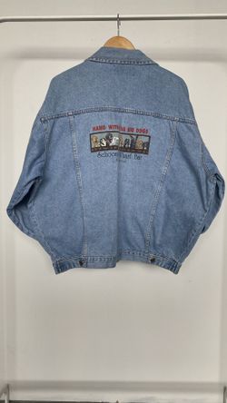 Jean Jacket With Detail on the Backside 