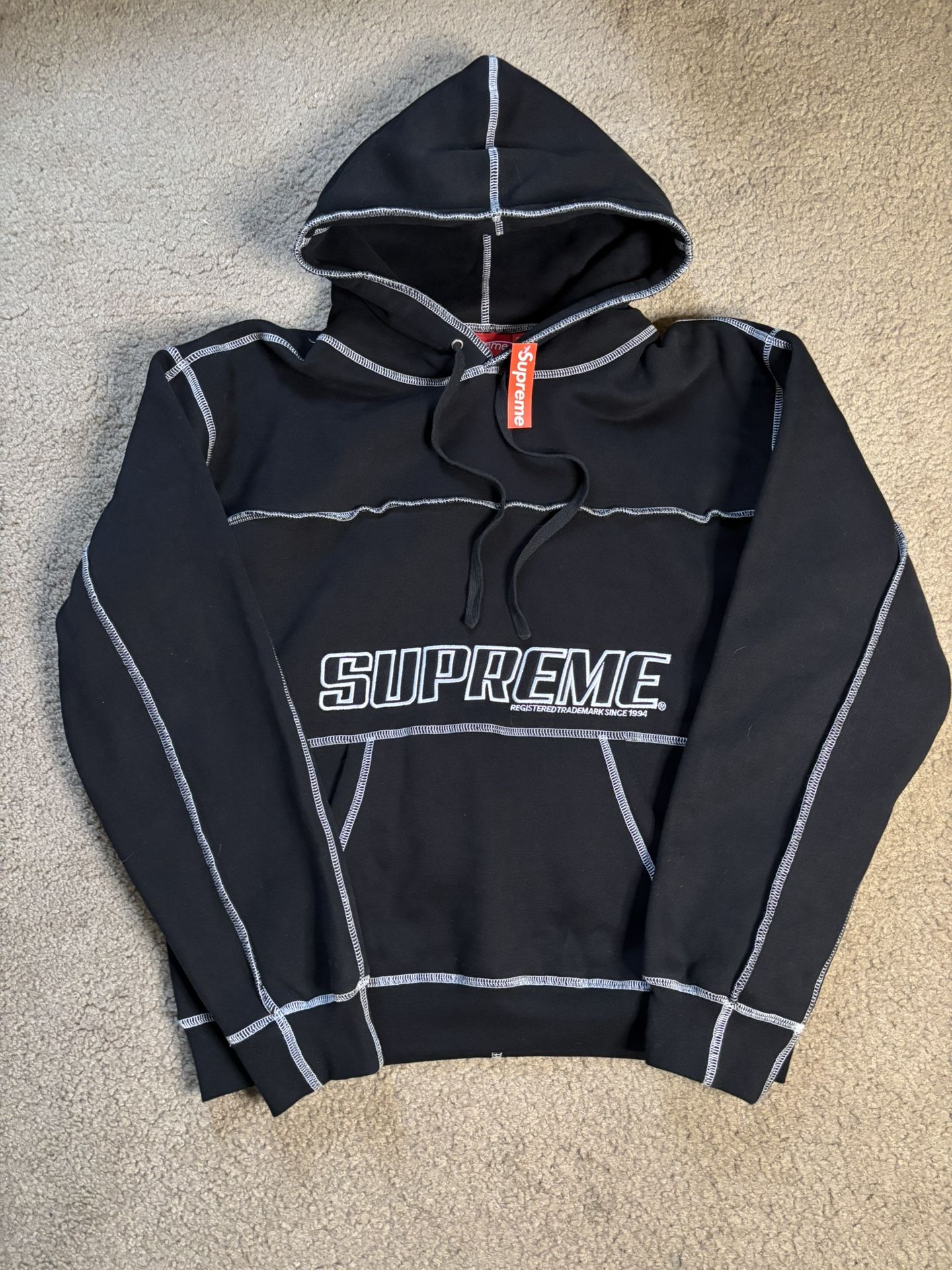 Supreme Stitched Hoodie