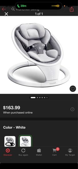 Munchkin baby swing