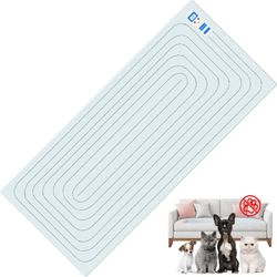 Indoor fecal mat and cat Repellent, Furniture Scratch Resistant Device, and Electric Shock Training mat to Keep Pets Away from Sofas, Furniture, and c