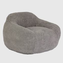 Giant Bean Bag Sofa Chair with Armrests and Memory Foam