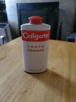 Vintage Colgate Tooth Powder Collectable