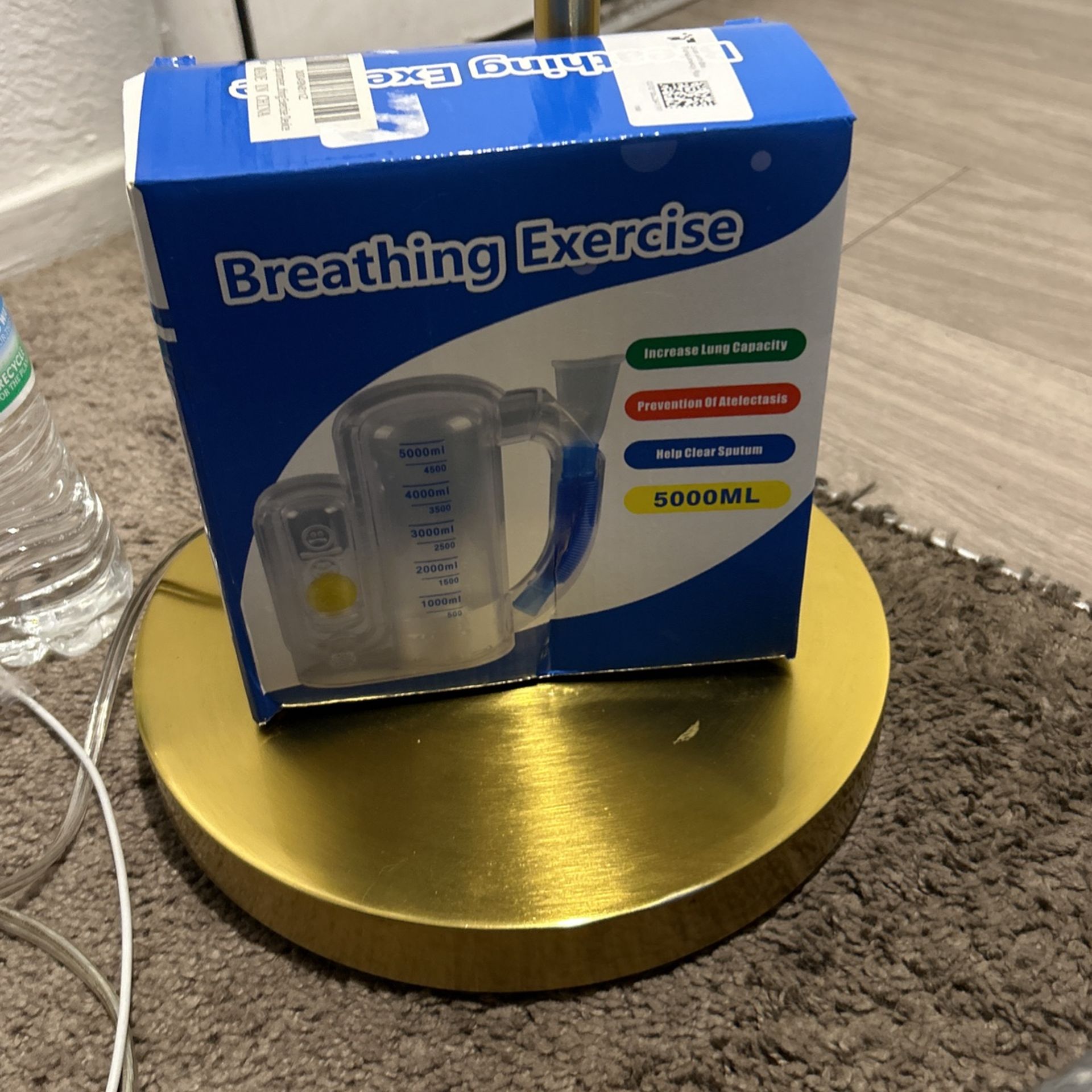 Espirómetro de incentivo, azul