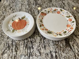 Sur La Table Pumpkin Plates