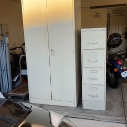 Free Metal Storage And filing cabinet