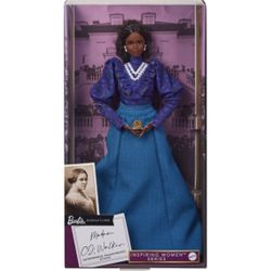 Barbie Inspiring Women. Madam CJ Walker.