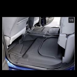 14-17 Gmc , Chevy extra cab factory rear rubber floor mats new