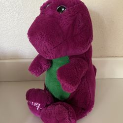 Vintage 1992 Barney Stuffed Animal 