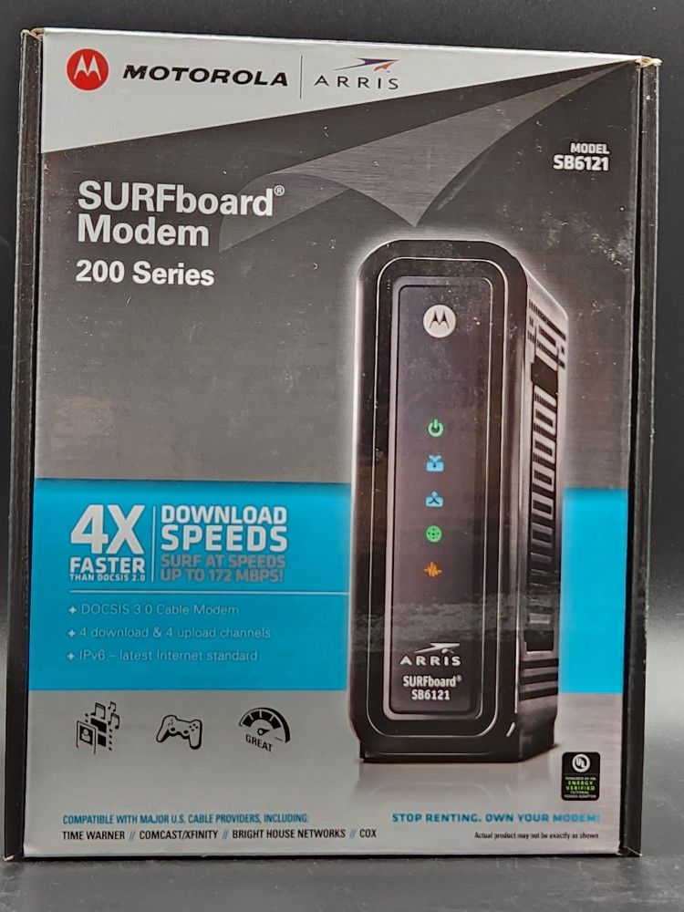Motorola Arris Surfboard Cable Modem High Speed Internet