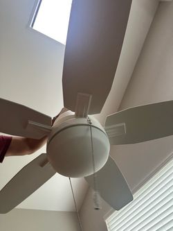 42 inch Hunter ceiling fan with lights
