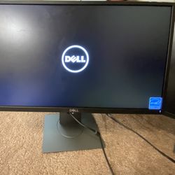 2017 Black Flat Panel Dell Monitors