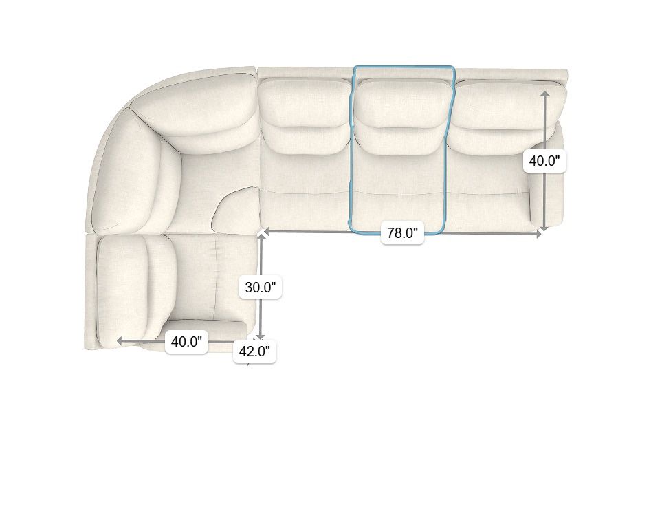 Layboy Trouper Sectional