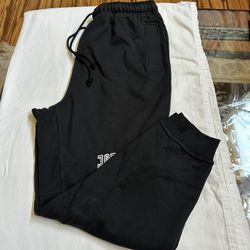 Size Xl Nike Air Jordan Essentials Fleece Joggers Pants Black Mens 