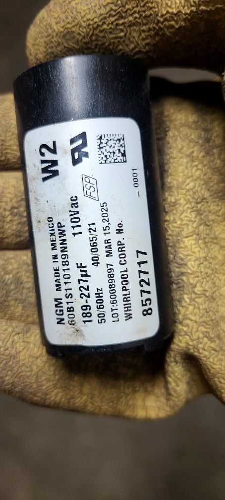 Whirlpool/Maytag capacitor